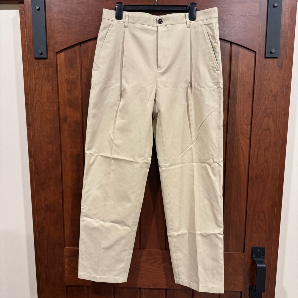 Men's Dior Tan 100% Cotton Dress Pants
